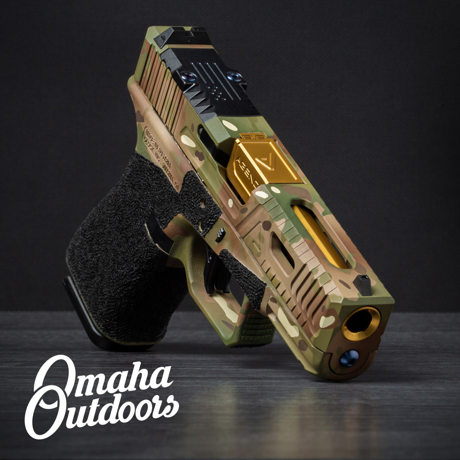 Agency Arms Mod Glock Gen Urban Combat Pistol Rd Multicam Gold