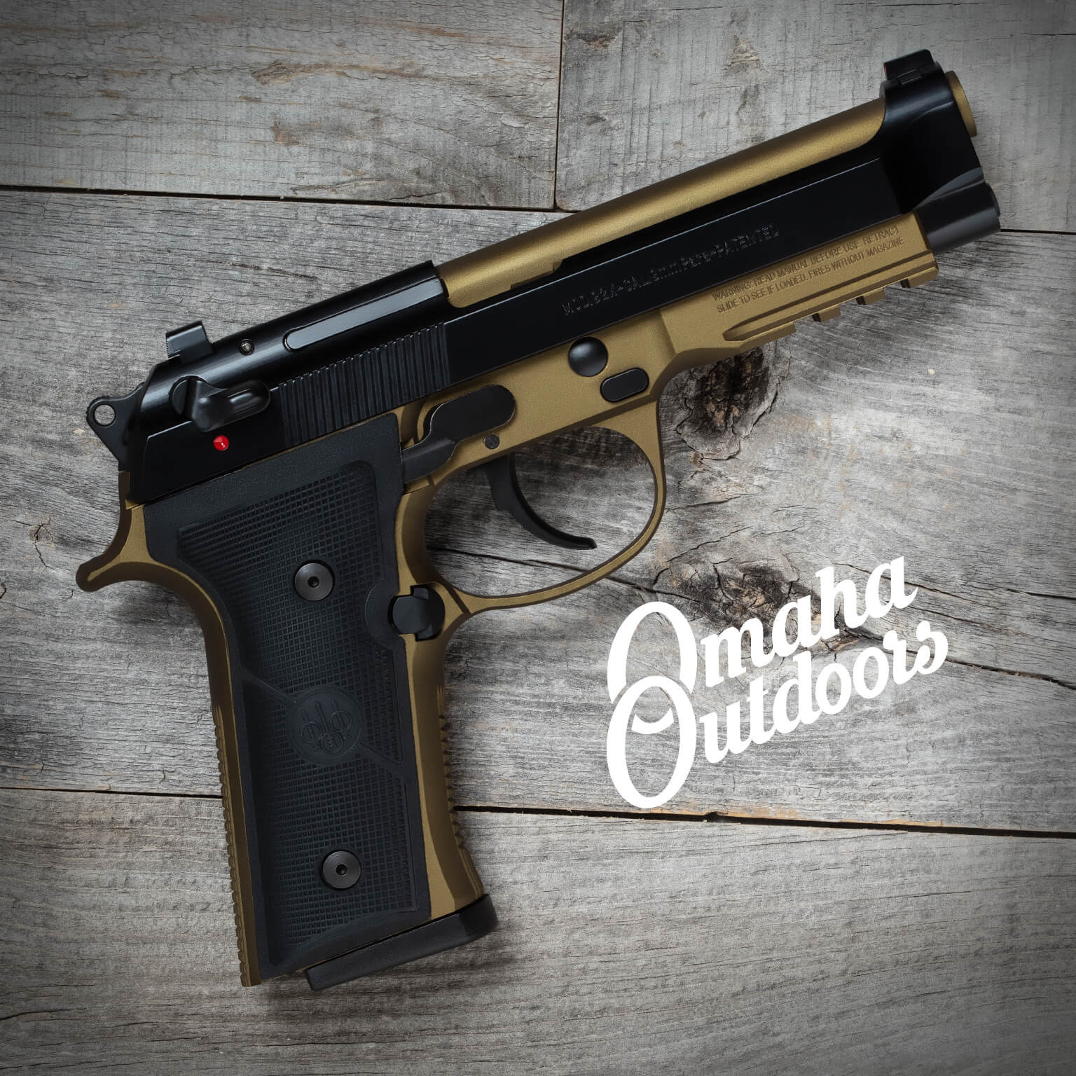 Beretta 92X FR Full Size Burnt Bronze 15 Round Omaha Outdoors