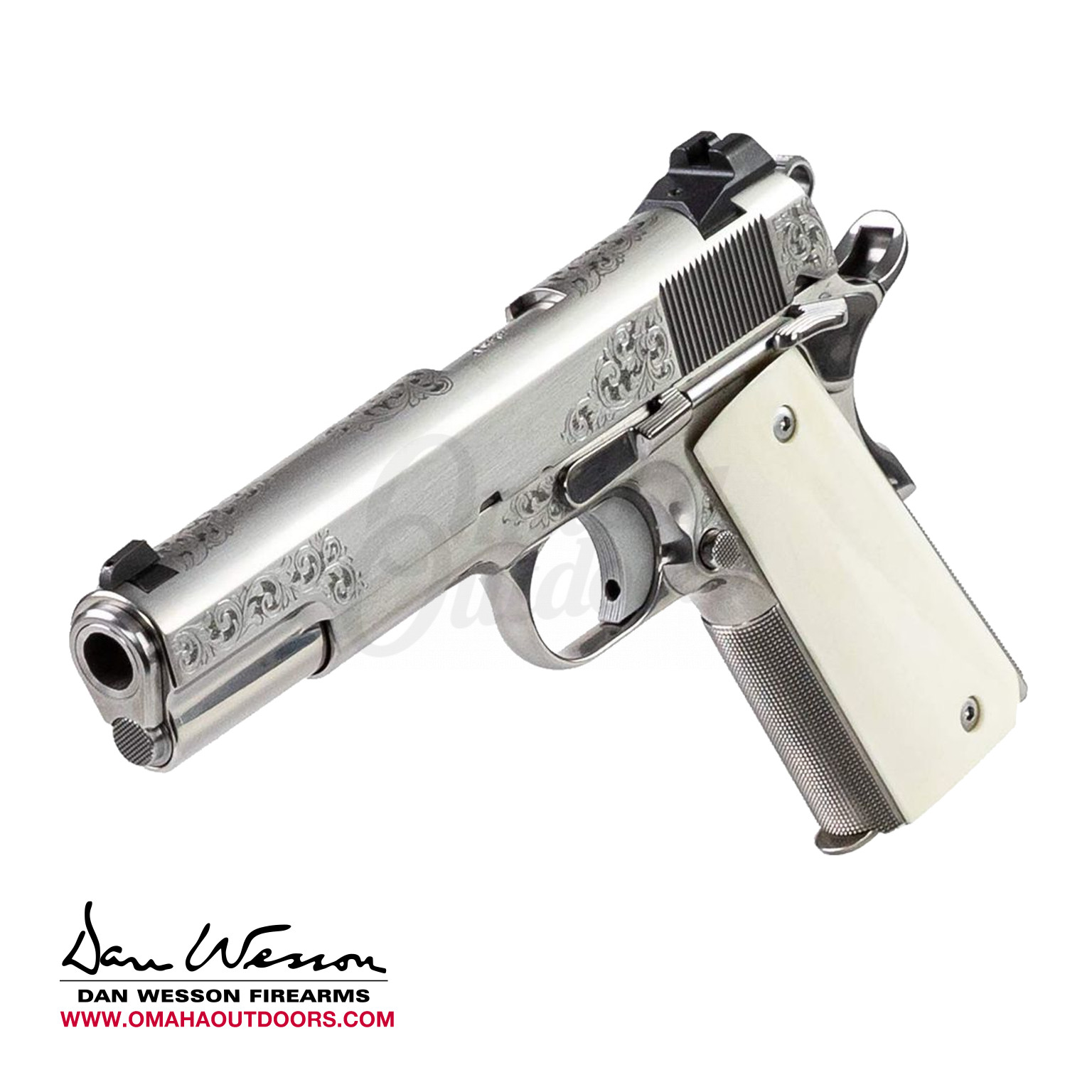 Dan Wesson Heirloom Rd Acp Stainless Pistol Omaha