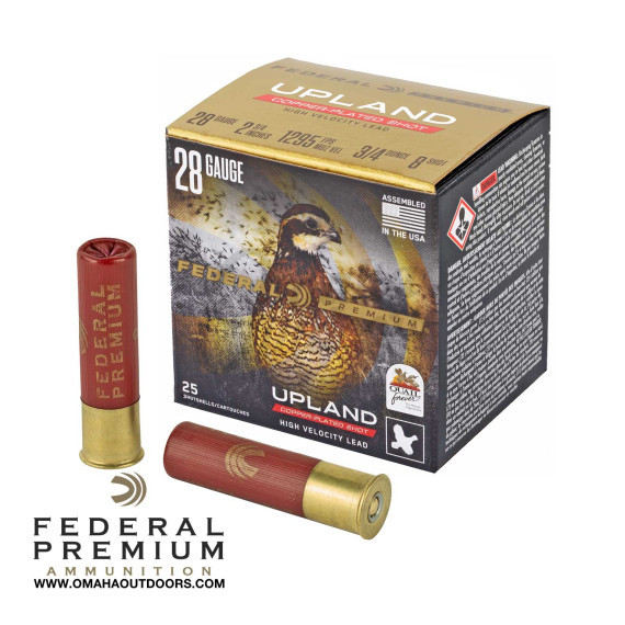 Federal Premium Upland Copper Plated Shot 28 Gauge Omaha Outdoors