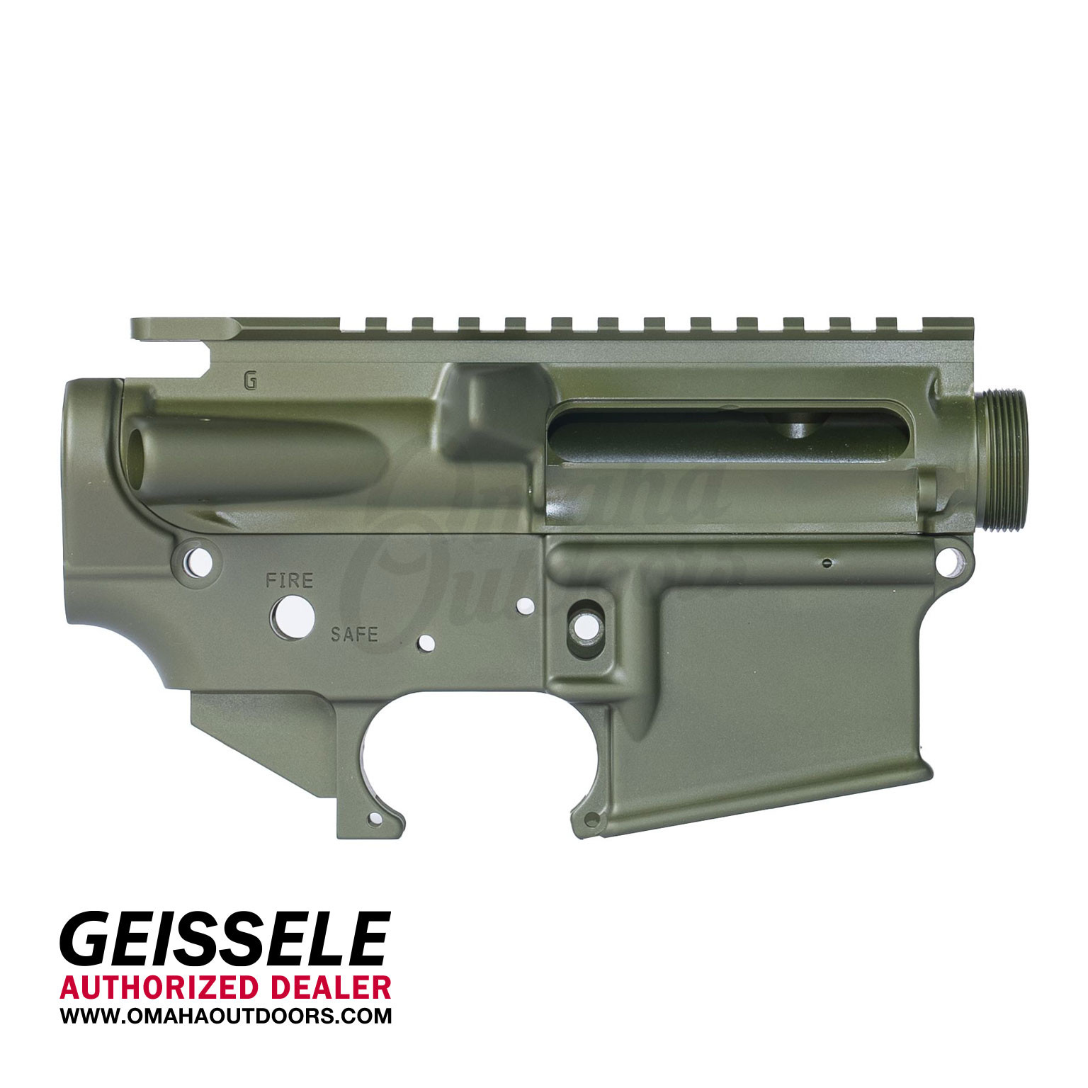 Geissele Super Duty Receiver Set OD Green Omaha Outdoors