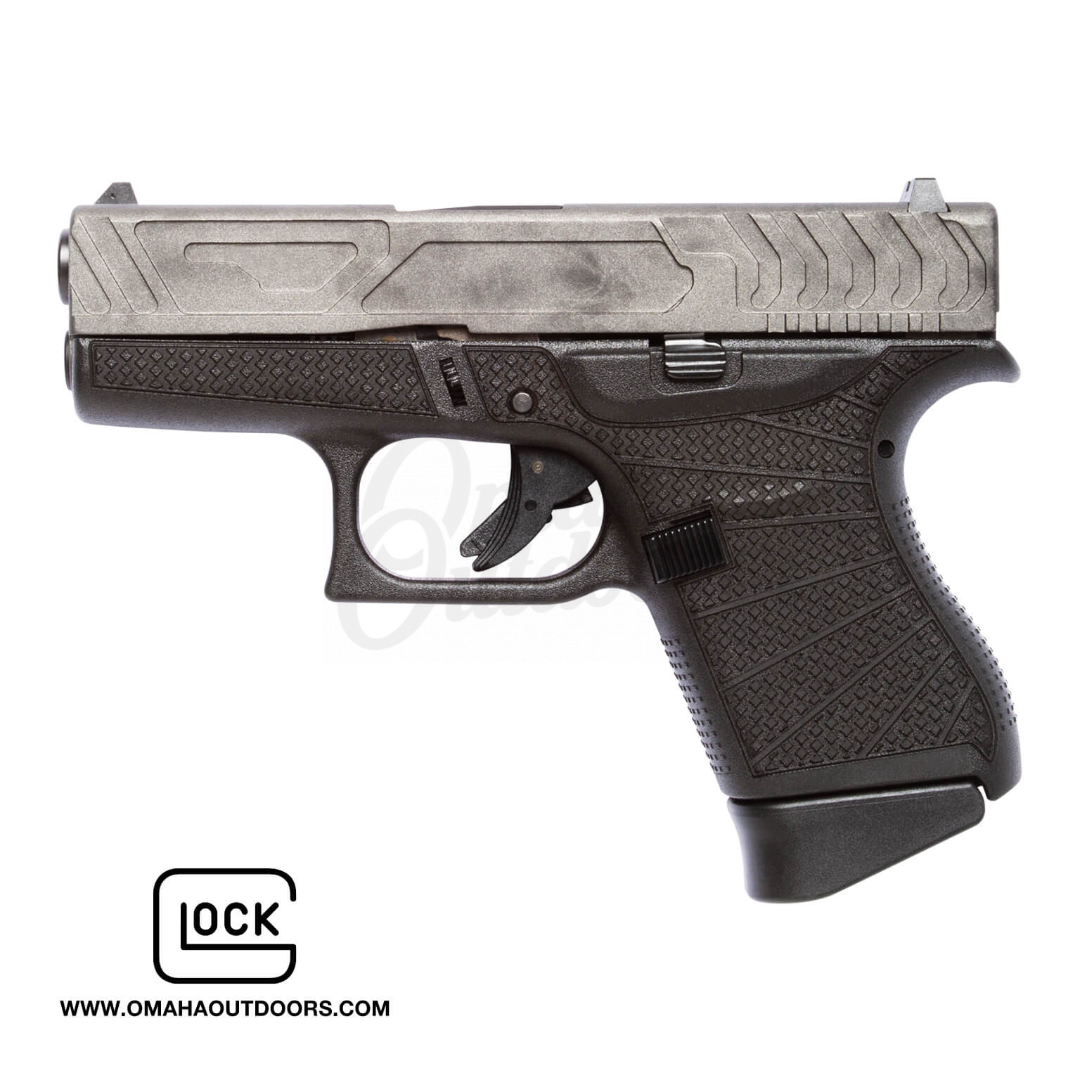 Glock Diamond Sun Burst Pistol Rd Mm M Milled Tungsten Grey