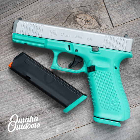 Glock Gen Vera Blue Satin Aluminum Round Omaha Outdoors