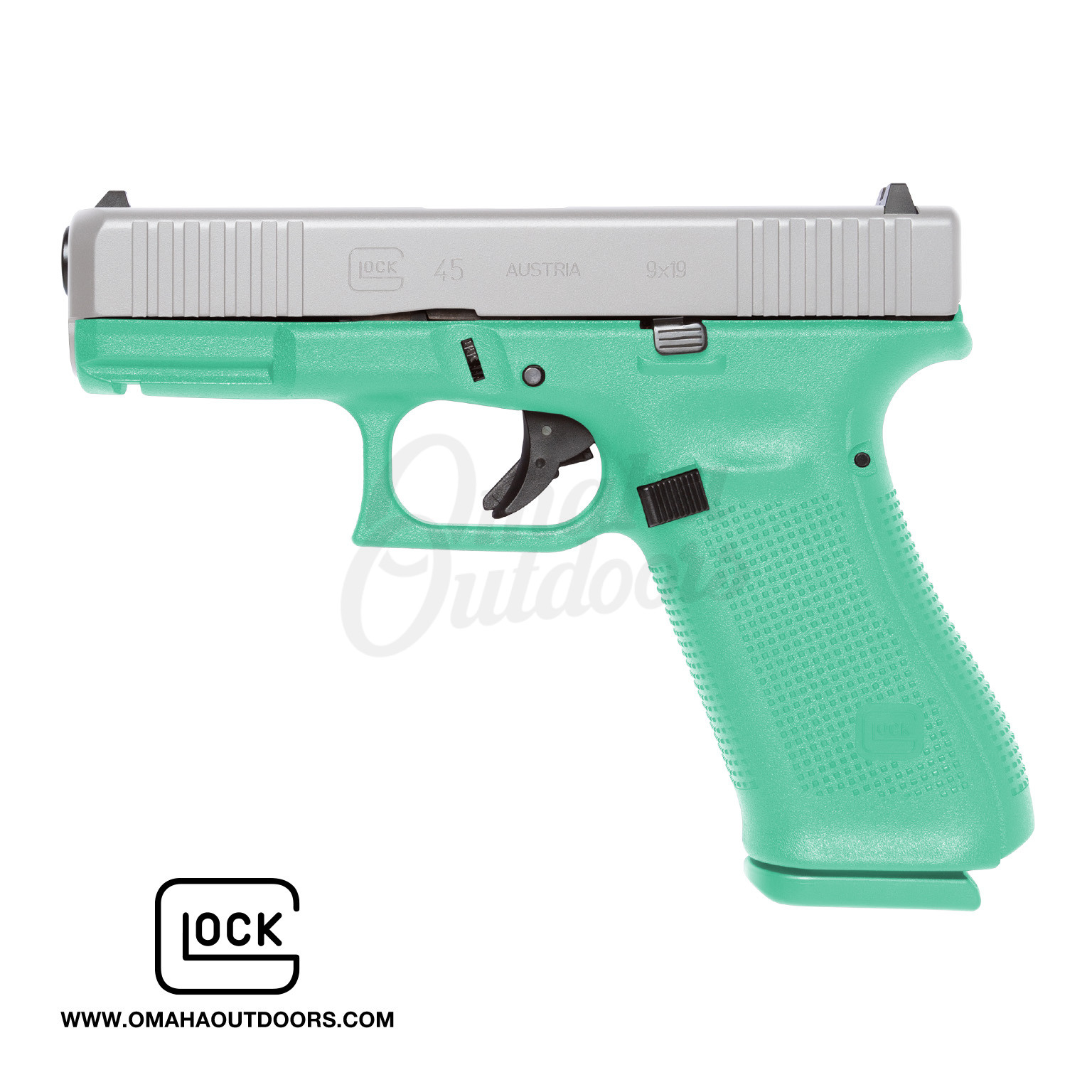 Glock Mm Vera Blue Satin Aluminum Omaha Outdoors