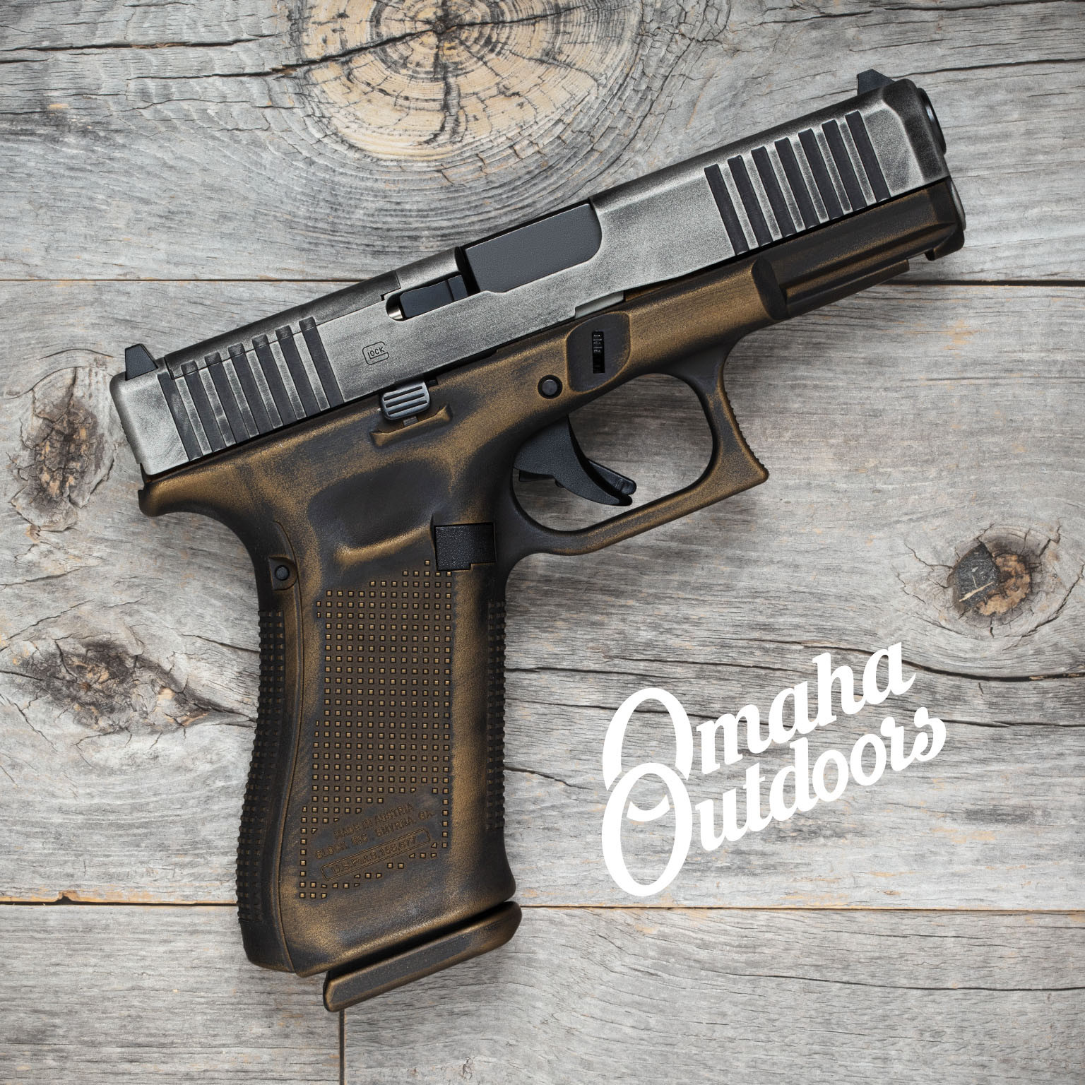 Glock Mos Spartan Bronze Battle Worn Nib Omaha Outdoors