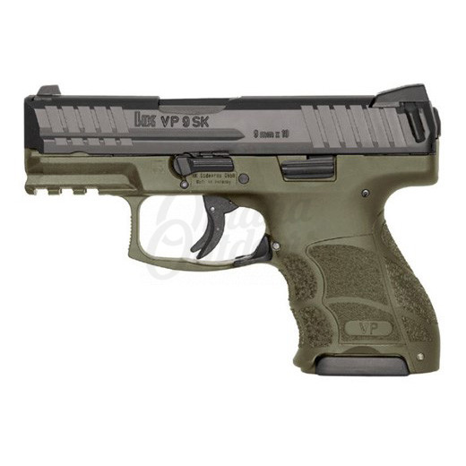 Heckler And Koch VP9SK OD Green Pistol 10 RD 9mm 81000097