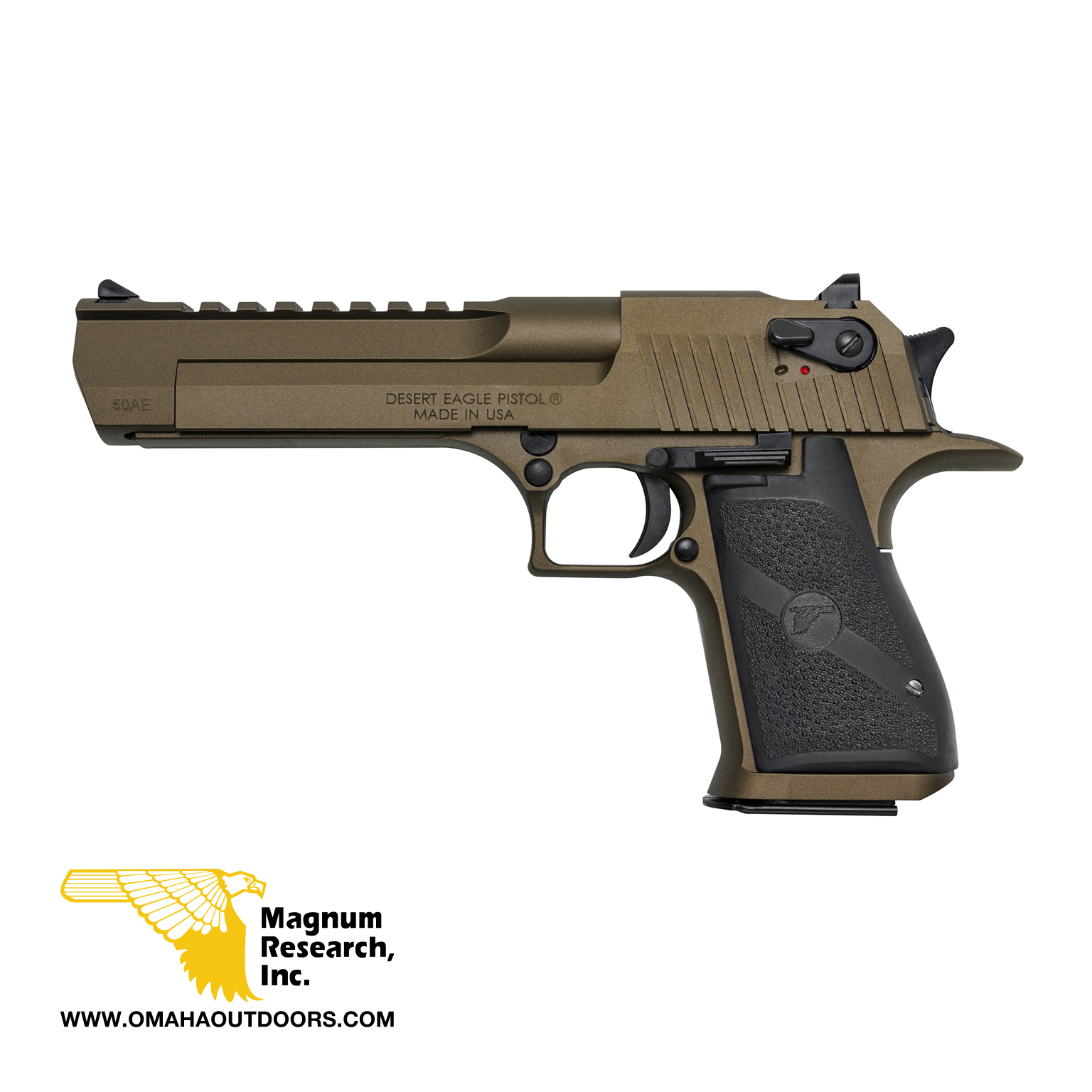 Magnum Research Desert Eagle Mark Xix Full Burnt Bronze Pistol Rd