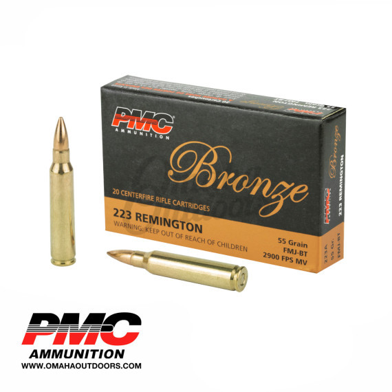 Pmc Bronze Remington Grain Fmj Rounds Omaha Outdoors