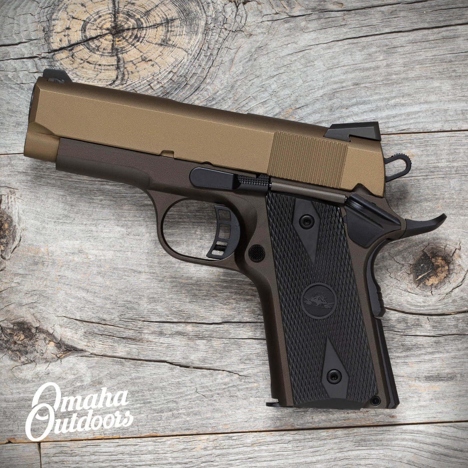 Rock Island Compact Tactical Spartan Bronze Burnt Bronze Omaha