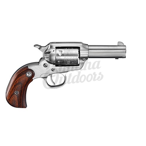 Ruger Bearcat Shopkeeper Stainless 3 Revolver 6 RD 22LR Omaha Outdoors