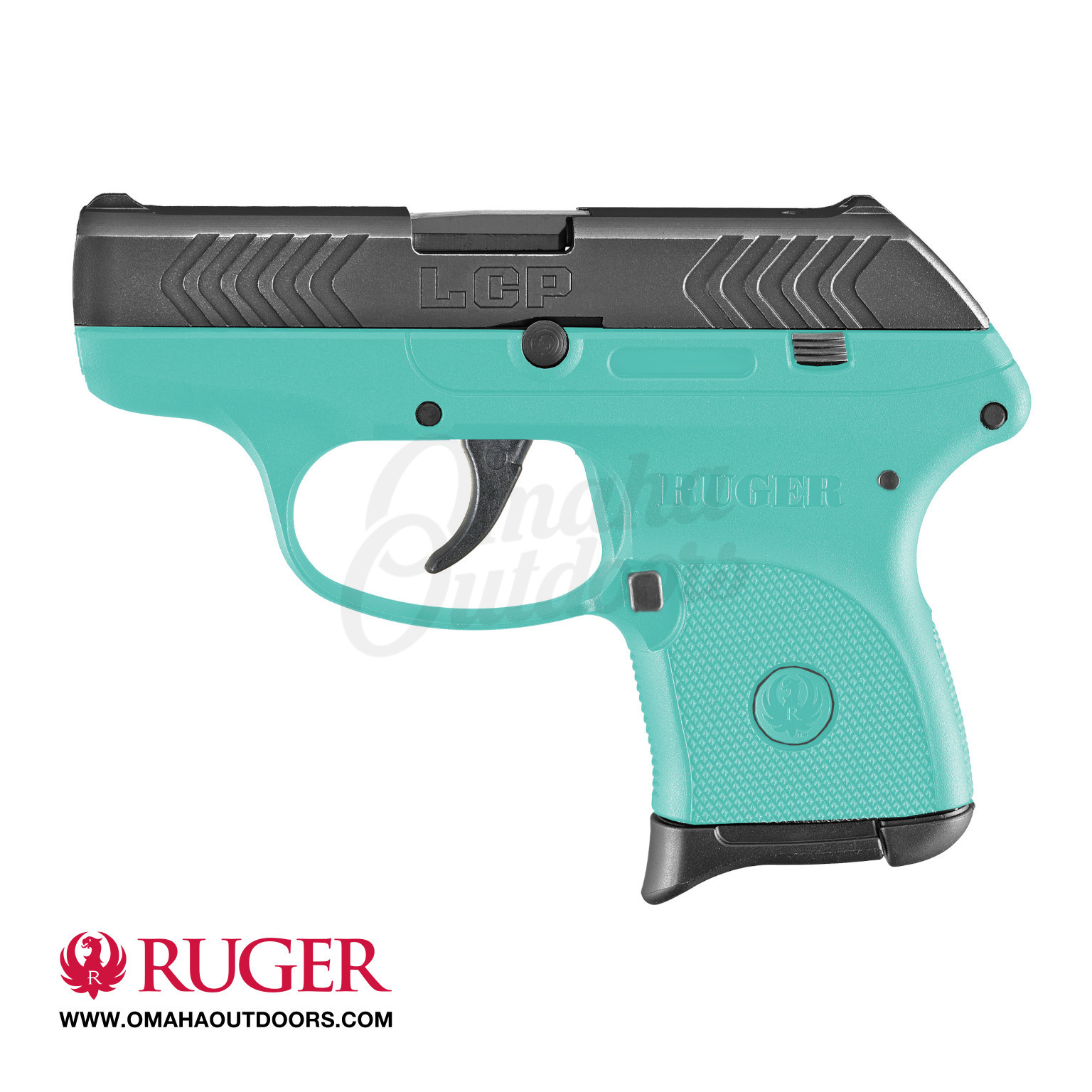 Ruger TALO LCP 380 6RD Turquoise Omaha Outdoors