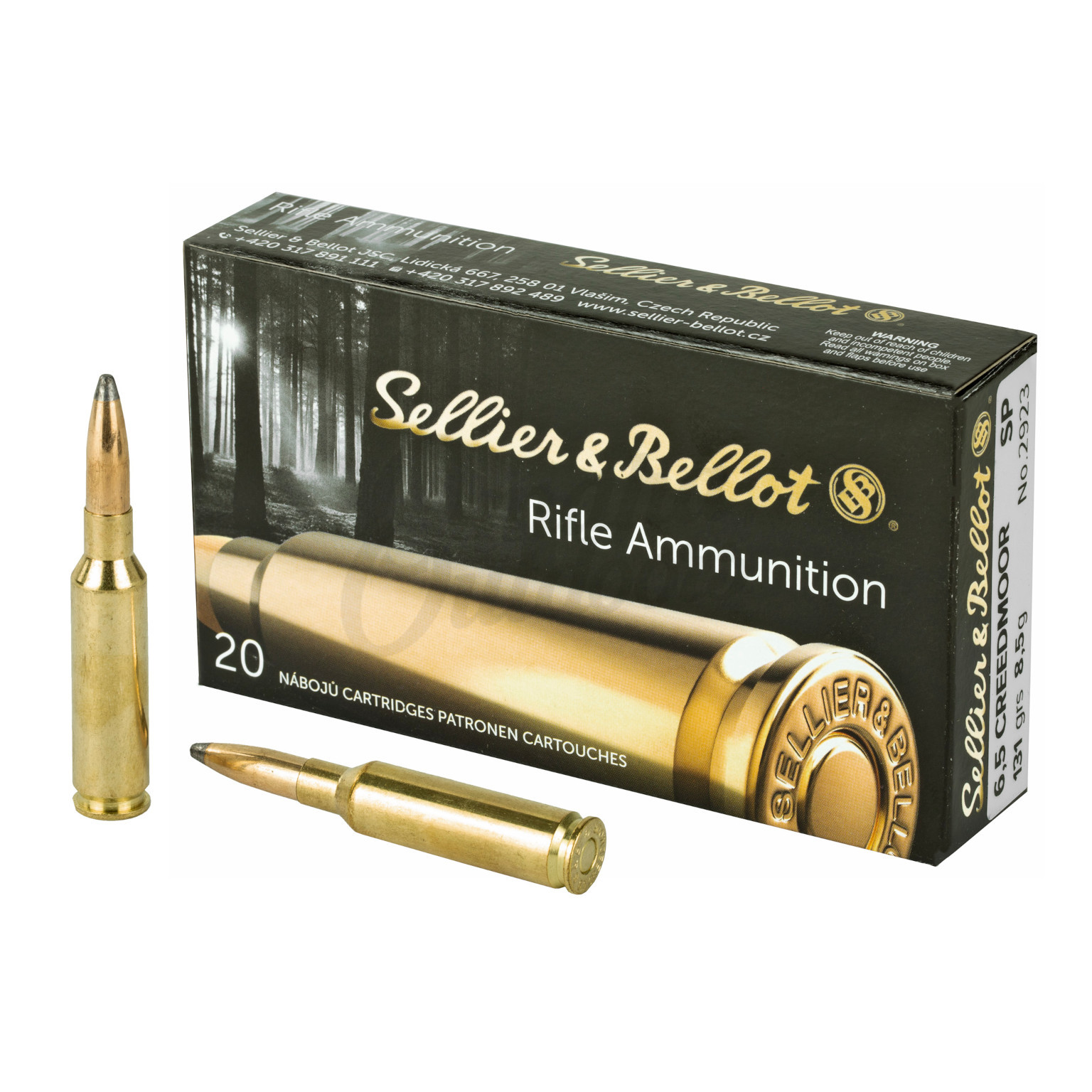 Sellier And Bellot 6 5 Creedmoor 131 Grain Omaha Outdoors