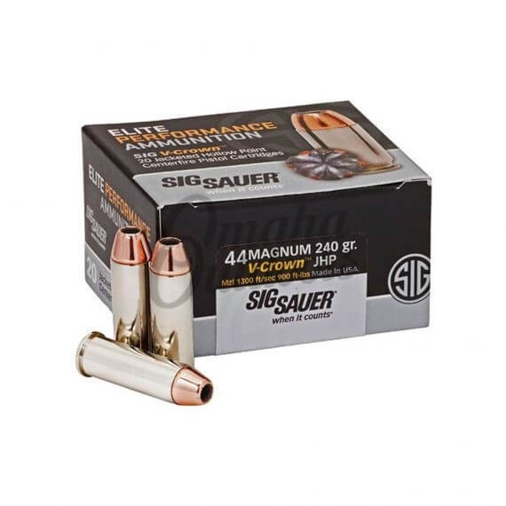 Sig Sauer Elite Performance V Crown Magnum Grain Jacketed Hollow