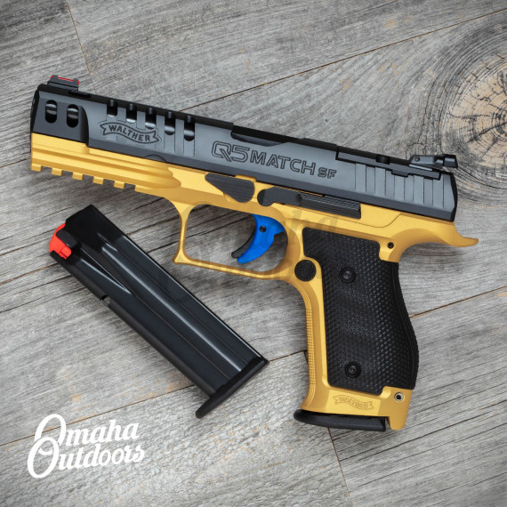 Walther Ppq Q Match Sf Gold Omaha Outdoors