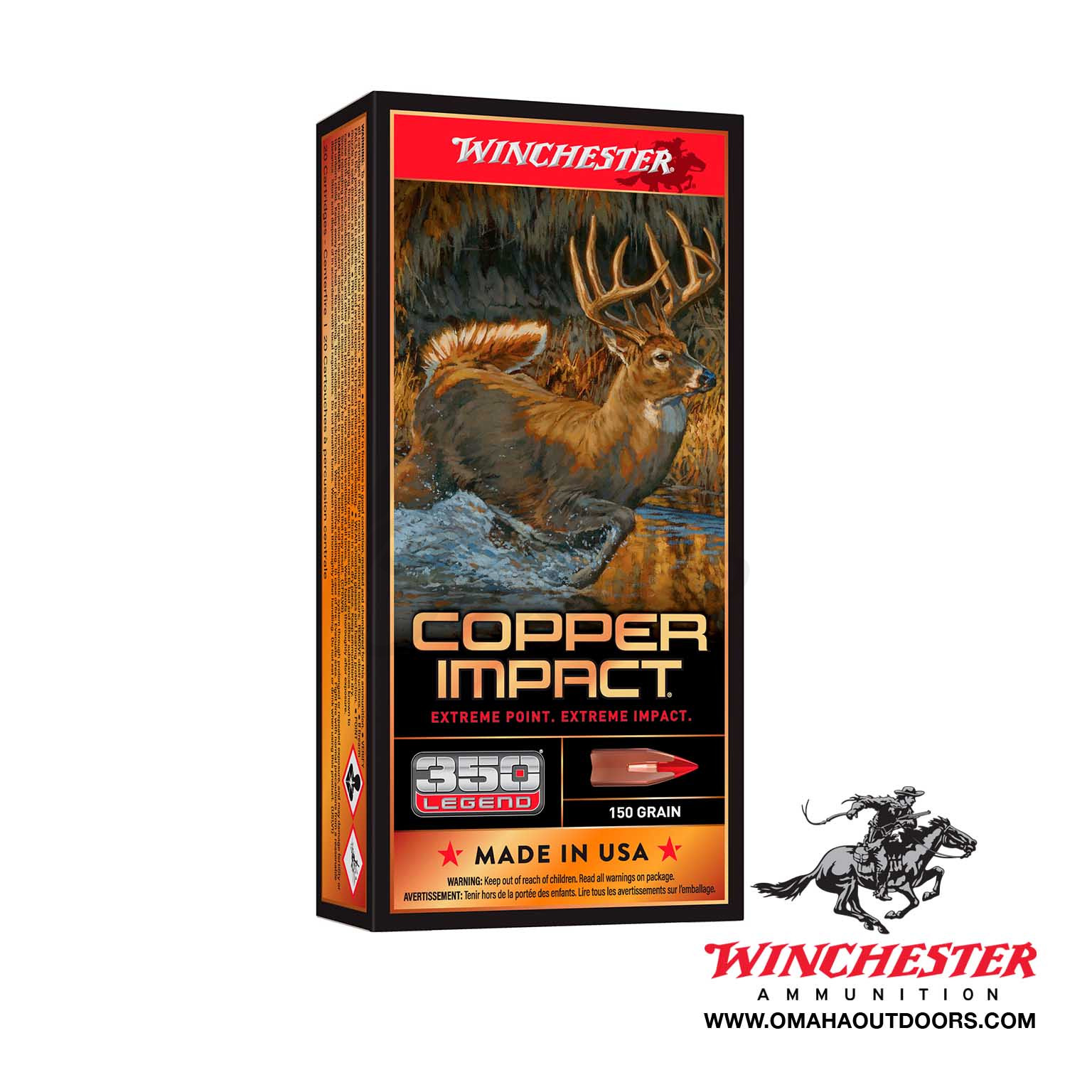 Winchester Copper Impact 350 Legend Omaha Outdoors