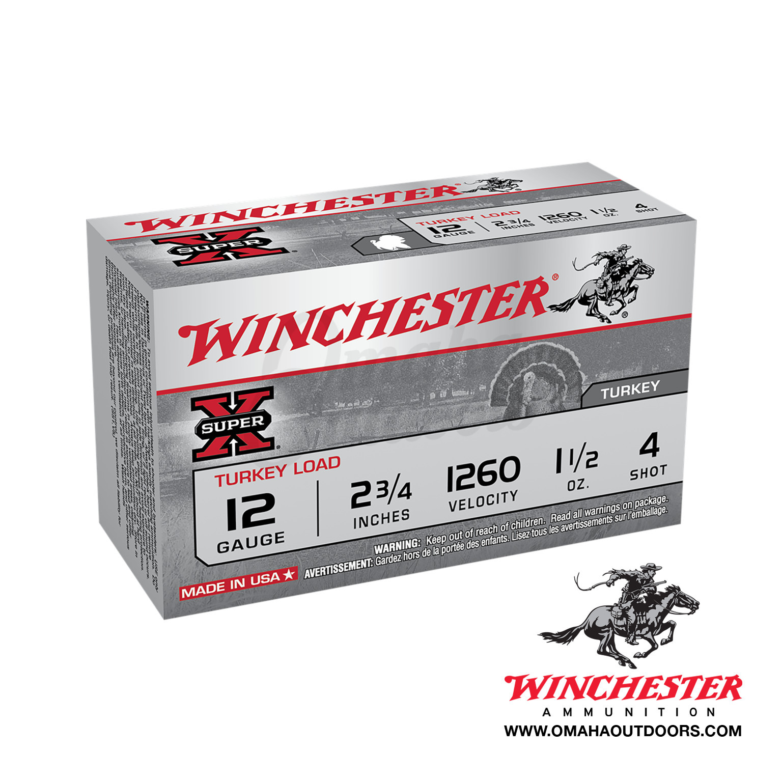 Winchester Super X Gauge Shot Inch Turkey Loads Rounds