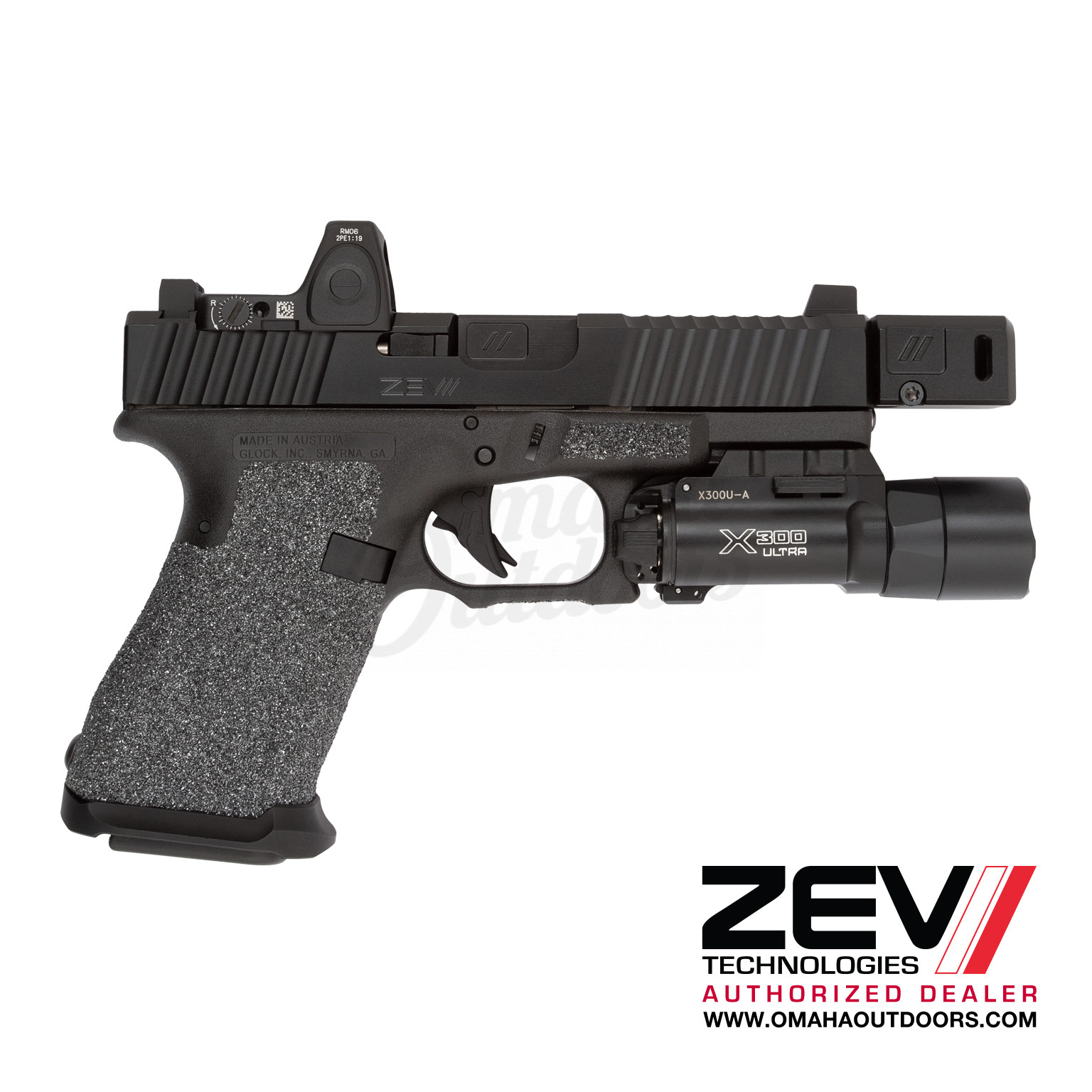 ZEV Technologies Mod Glock 19 Gen 3 Trilo Roland Special 15 RD 9mm