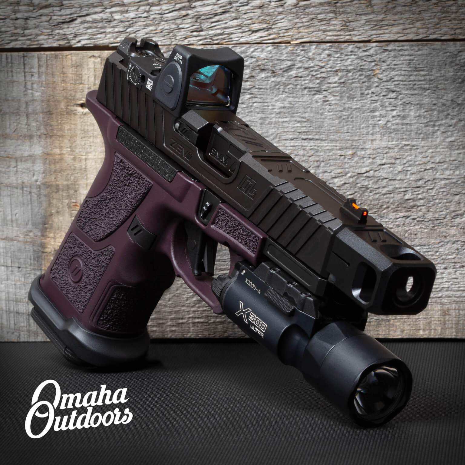 Zev Oz Elite Compact Roland Special Plum Pistol Rd Mm Omaha Outdoors