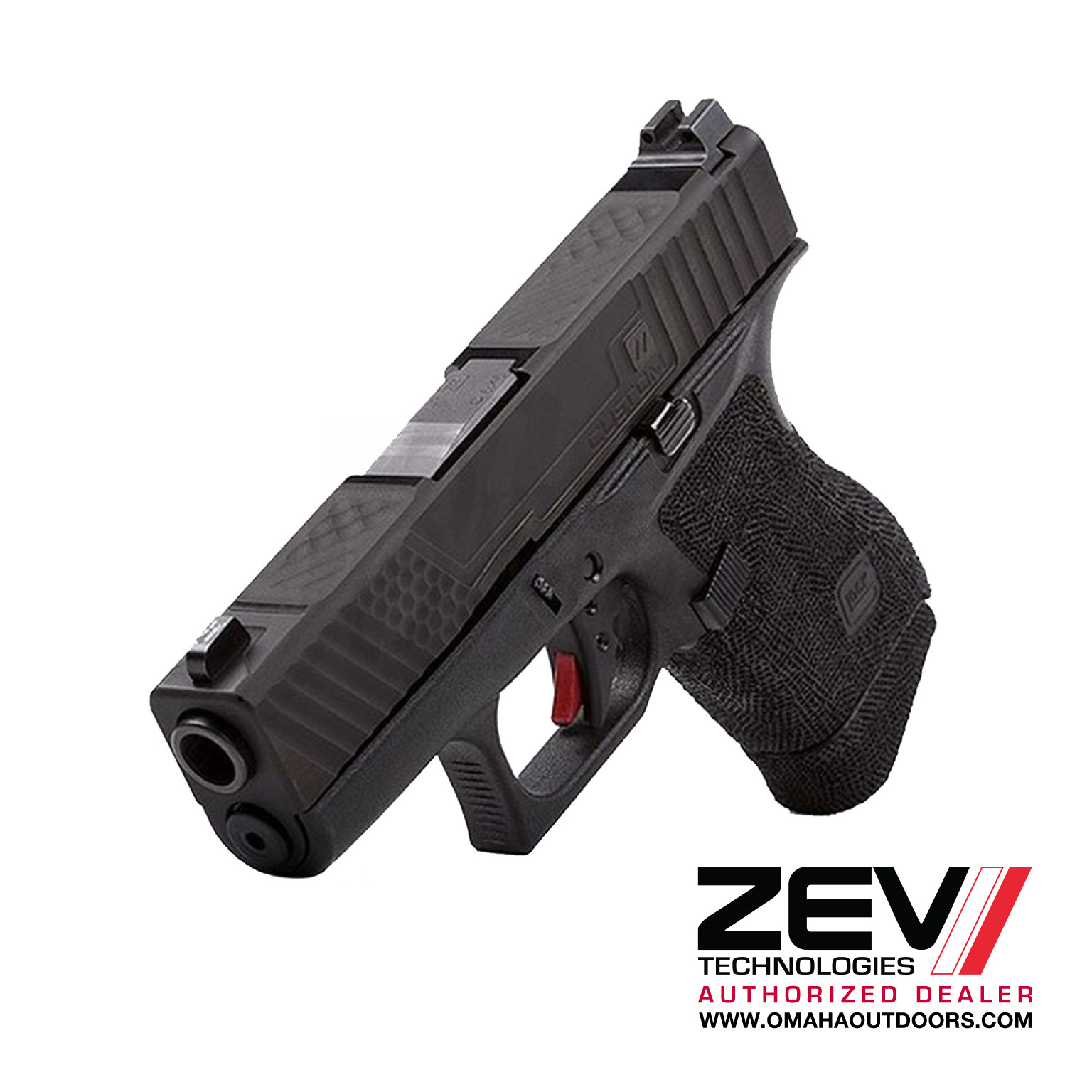 ZEV Technologies Glock 43 Gunfighter Pistol 6 RD 9mm Night Sights ZEV ...