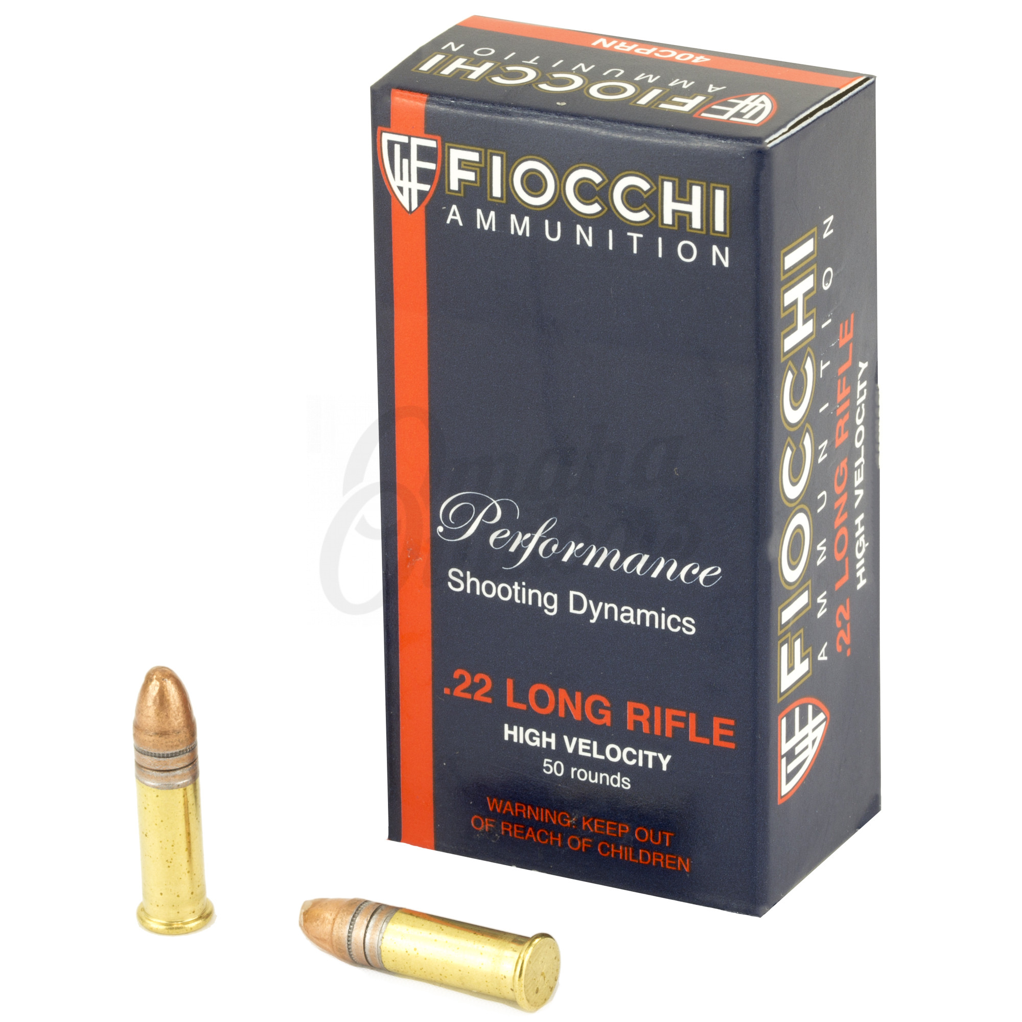 Fiocchi Shooting Dynamics 22LR 40 Grain Plated LRN 50 Rounds - Omaha ...