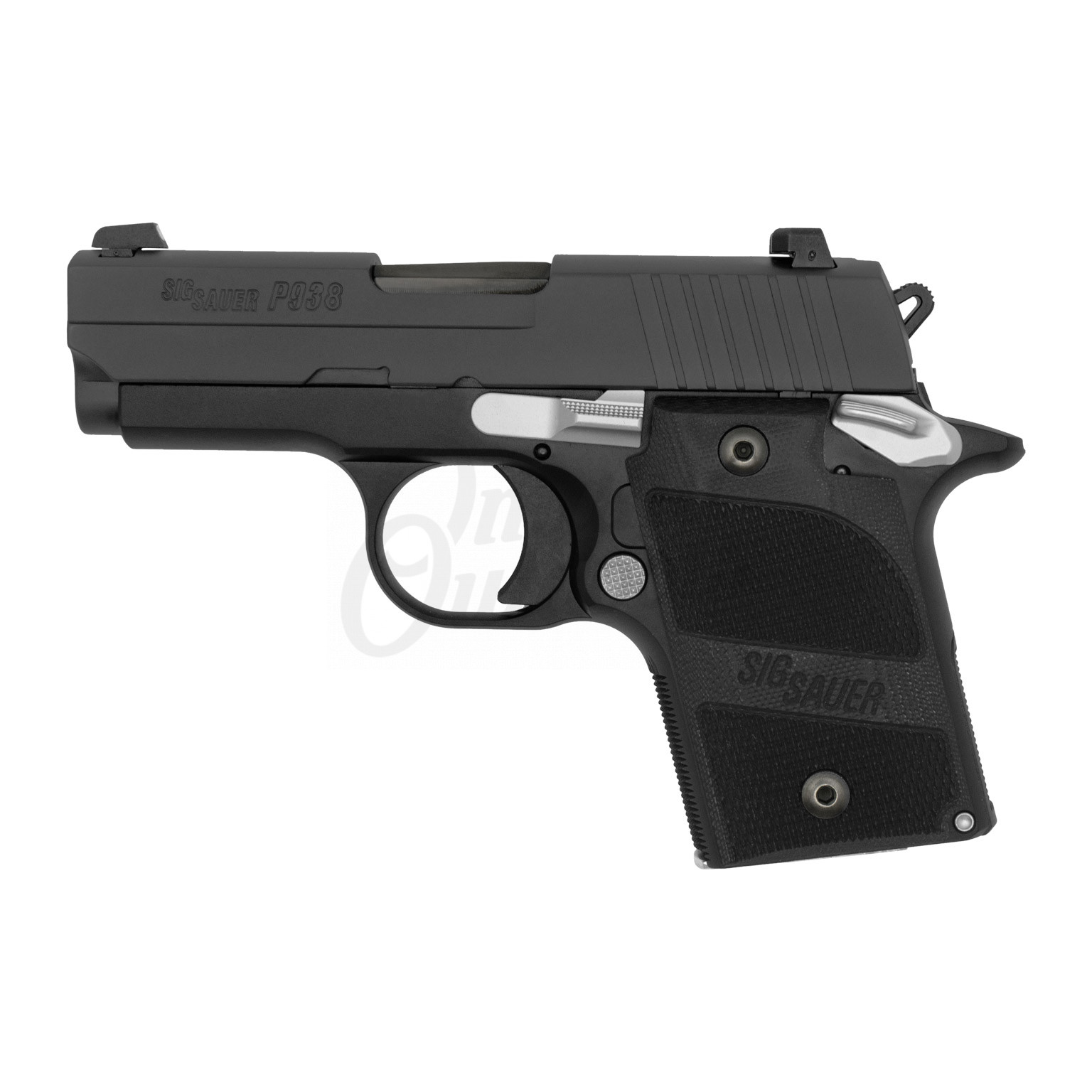 Sig Sauer P938 Nightmare Pistol 6 RD 9mm Night Sights - Omaha Outdoors