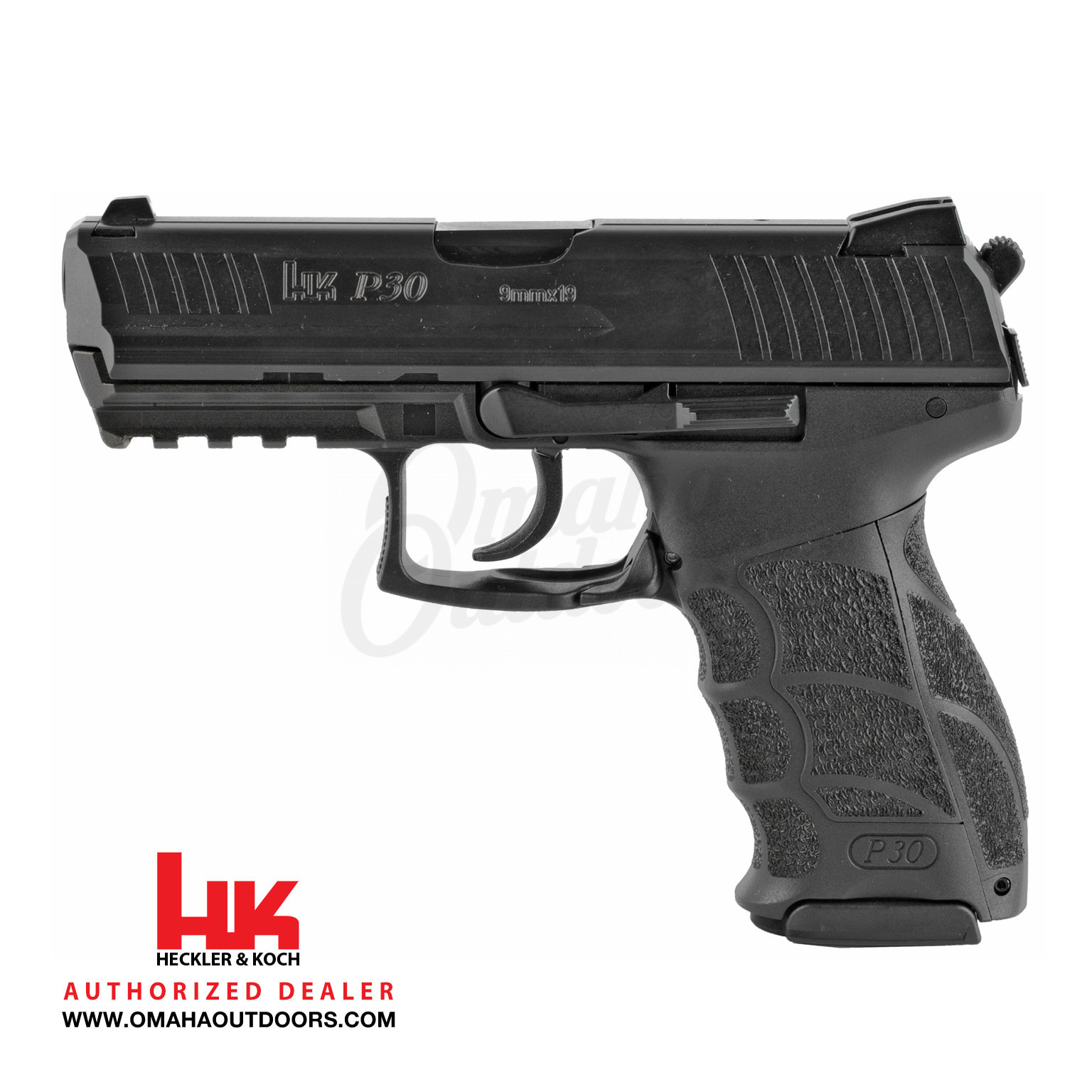 HK P30 V3 9mm Pistol 17 Round - Omaha Outdoors