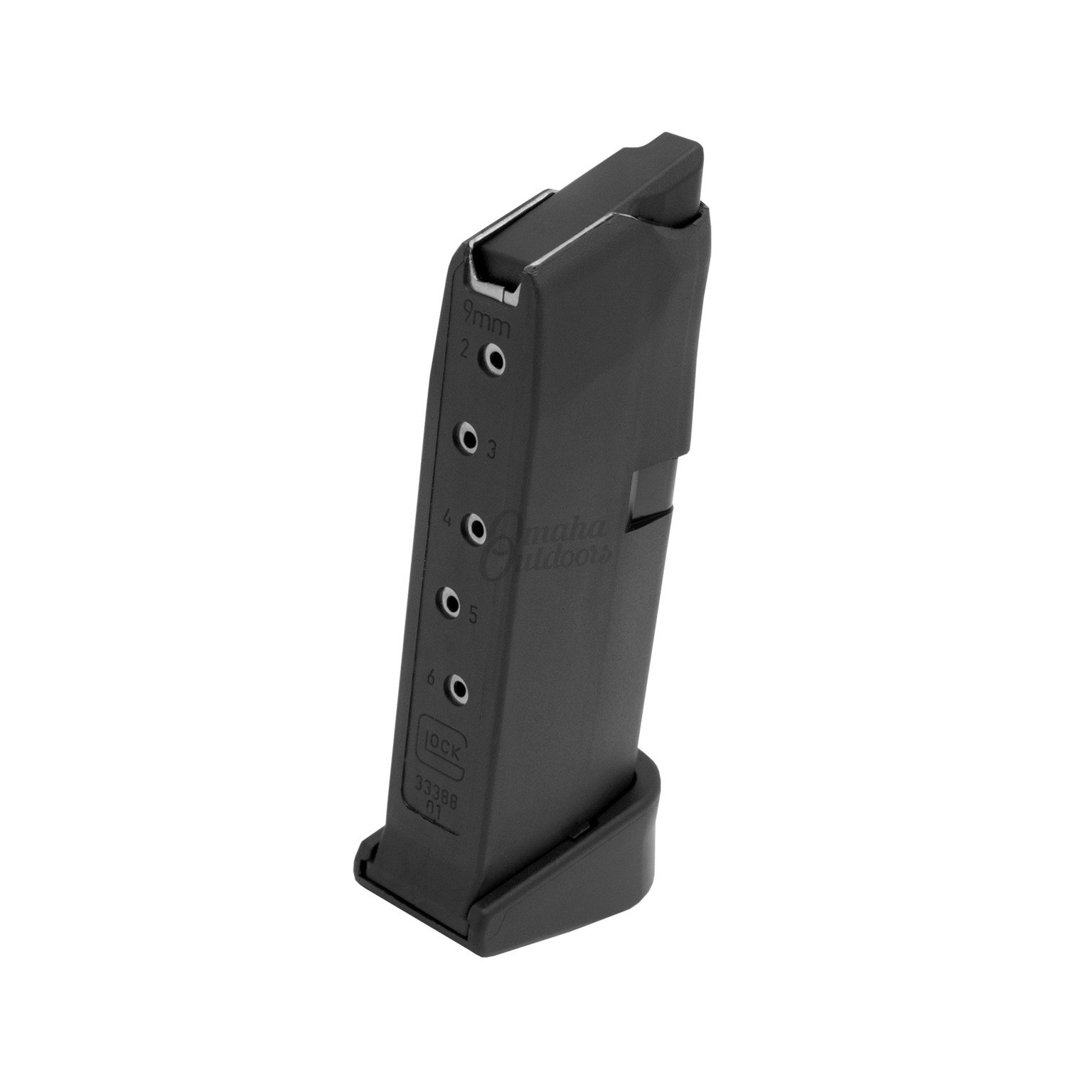 Glock 43 OEM 6 RD Extended Magazine   MF08855 2 