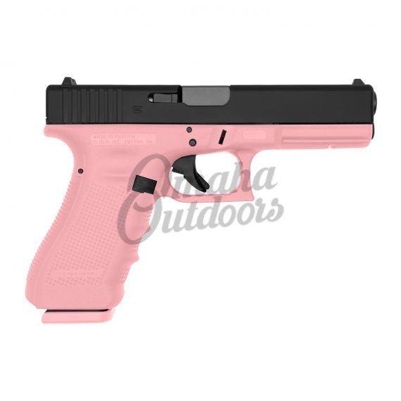 Glock Gen Victoria Pink Pistol RD Mm Flat Black Slide Omaha Outdoors