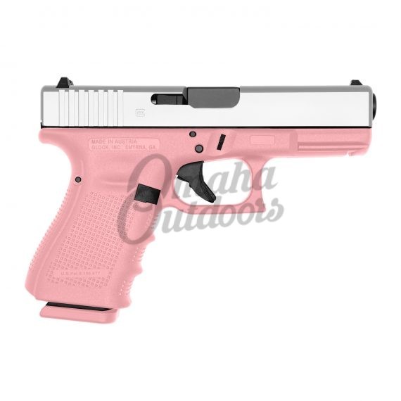 Glock 19 Gen 4 15 RD 9mm Victoria Pink Pistol - Omaha Outdoors