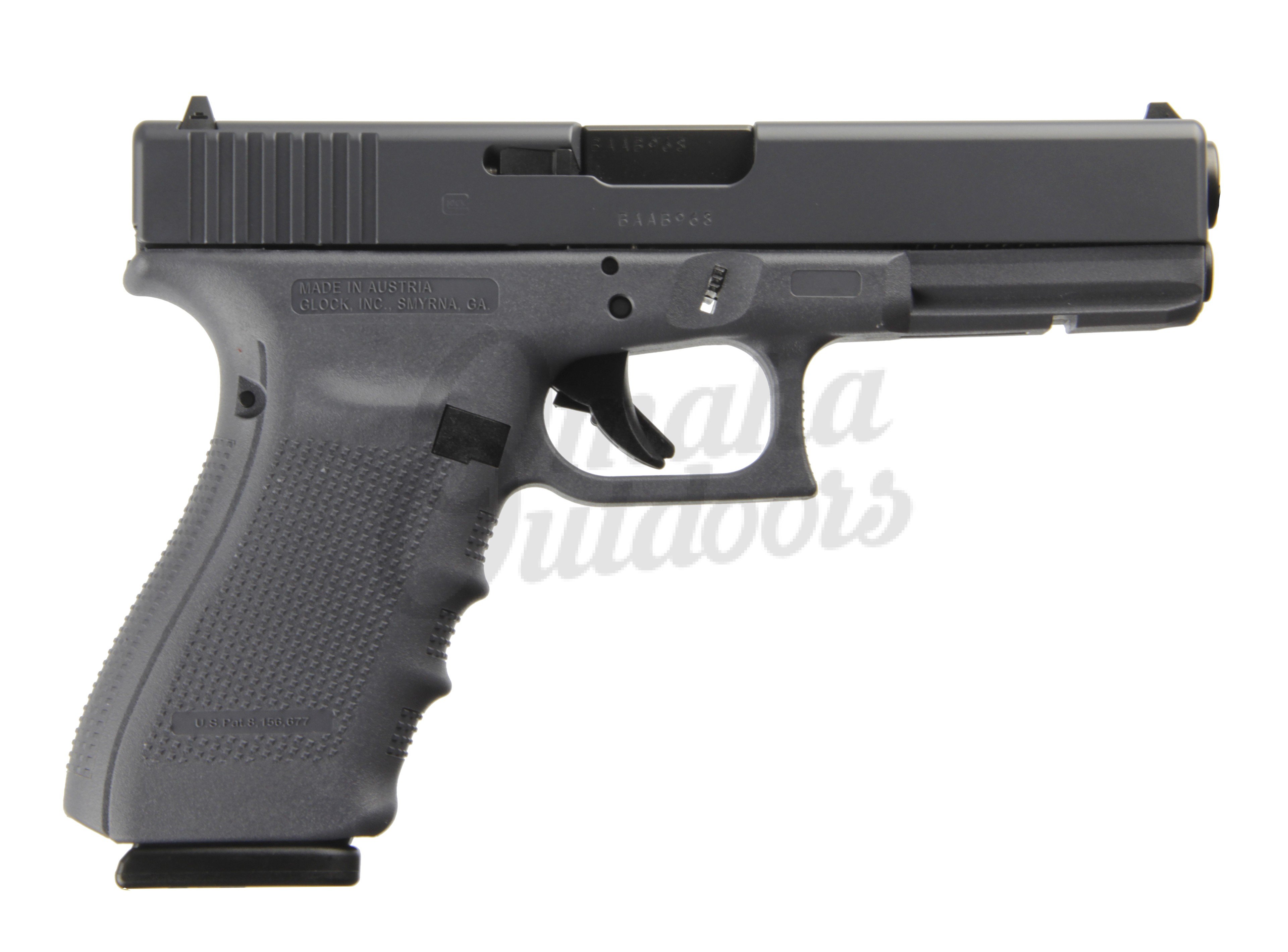 Glock 20 Gen 4 Full Gray Pistol 15 RD 10mm PG2050204GF