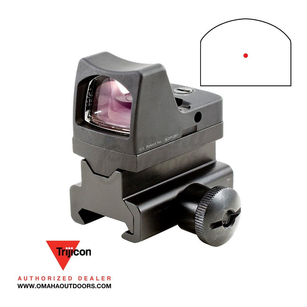 Trijicon Rmr Rm Type Led Reflex Red Dot Sight Rm Mount Moa Reticle Rm C