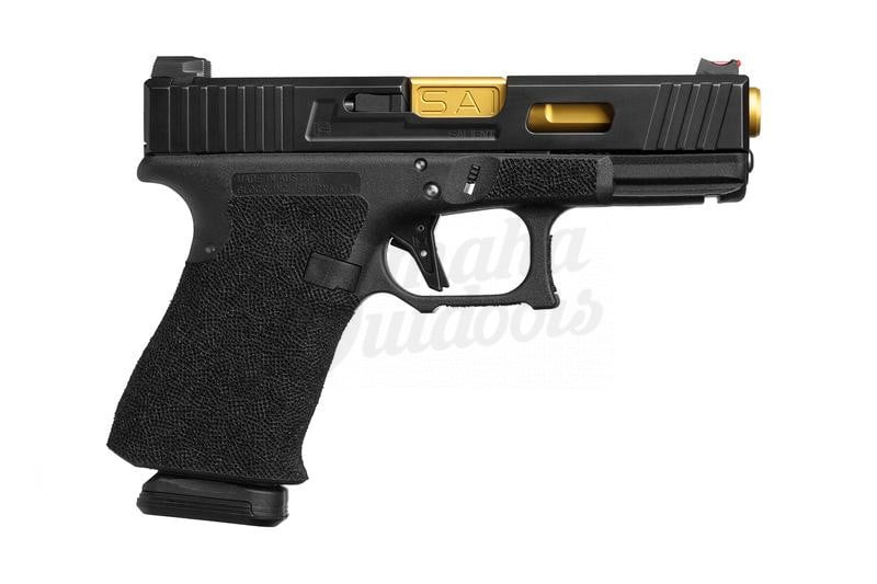 限定OFFGuns Modify Glock19 SAI Tier One Utilityスタイルスライド/タクティカルバレルセット (Rose Goldバレル 14mm逆ネジ/東京マルイ対応) パーツ
