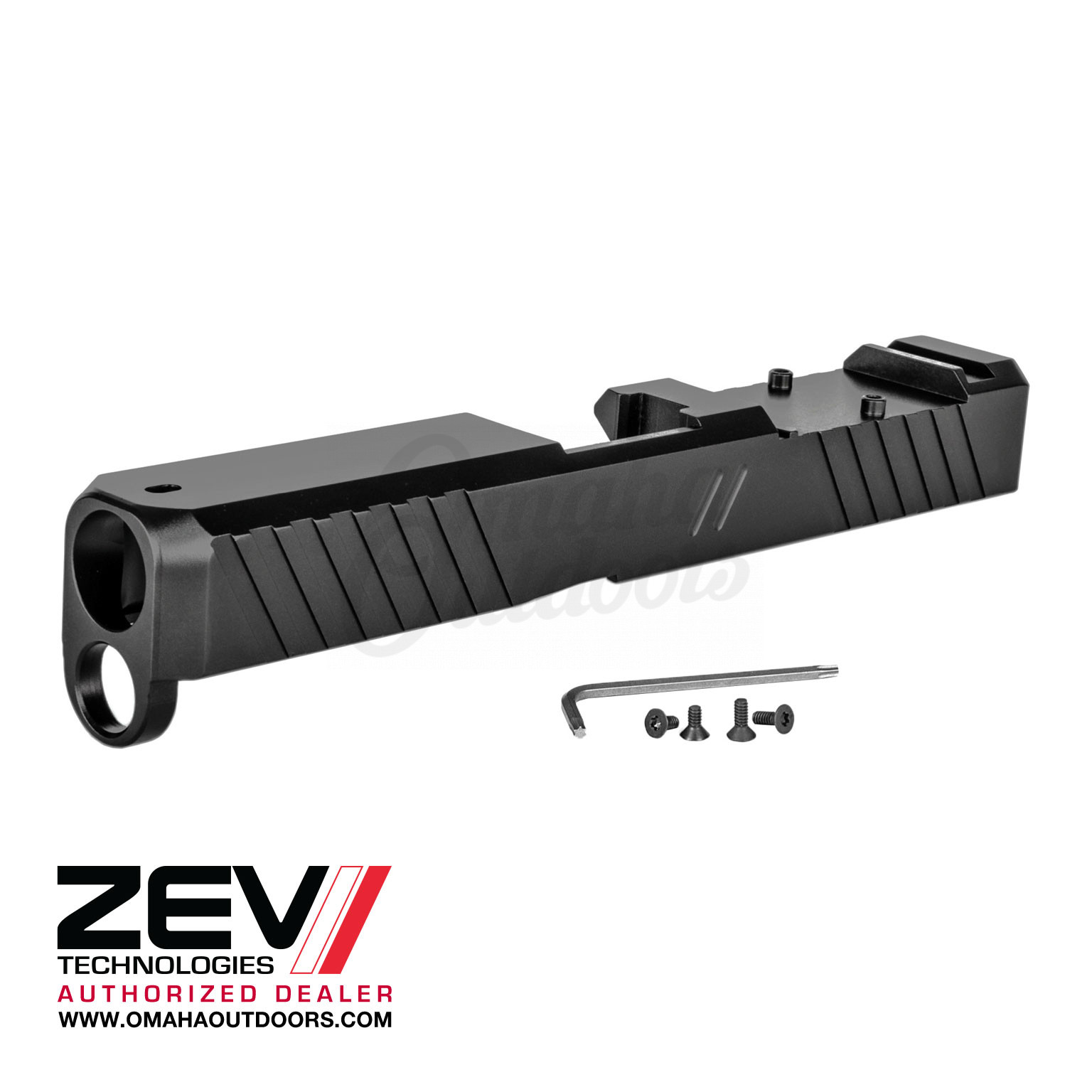 Zev Duty Stripped Slide For Glock Gen Rmr Cut Omaha Outdoors