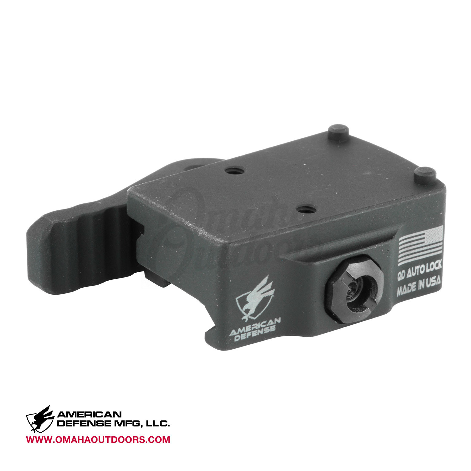 American Defense Trijicon Rmr Mount Titanium Lever Right Hand Low Omaha Outdoors