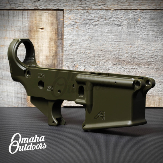 Aero Stripped Lower Gen 2 AR-15 OD Green