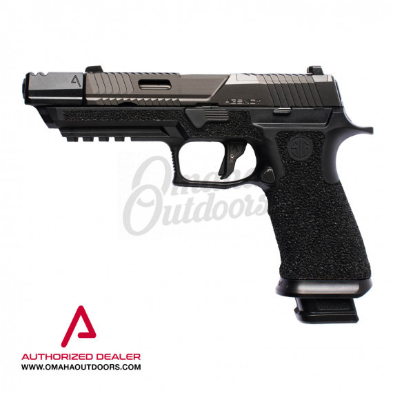 Agency Arms P320 Full Size Peacekeeper Pistol 21 RD 419 Dual Port Comp ...