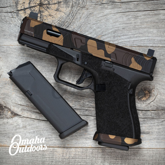 Agency Arms Mod Glock 19 Gen 4 Cipher Bronze on Bronze Camo Slide ...