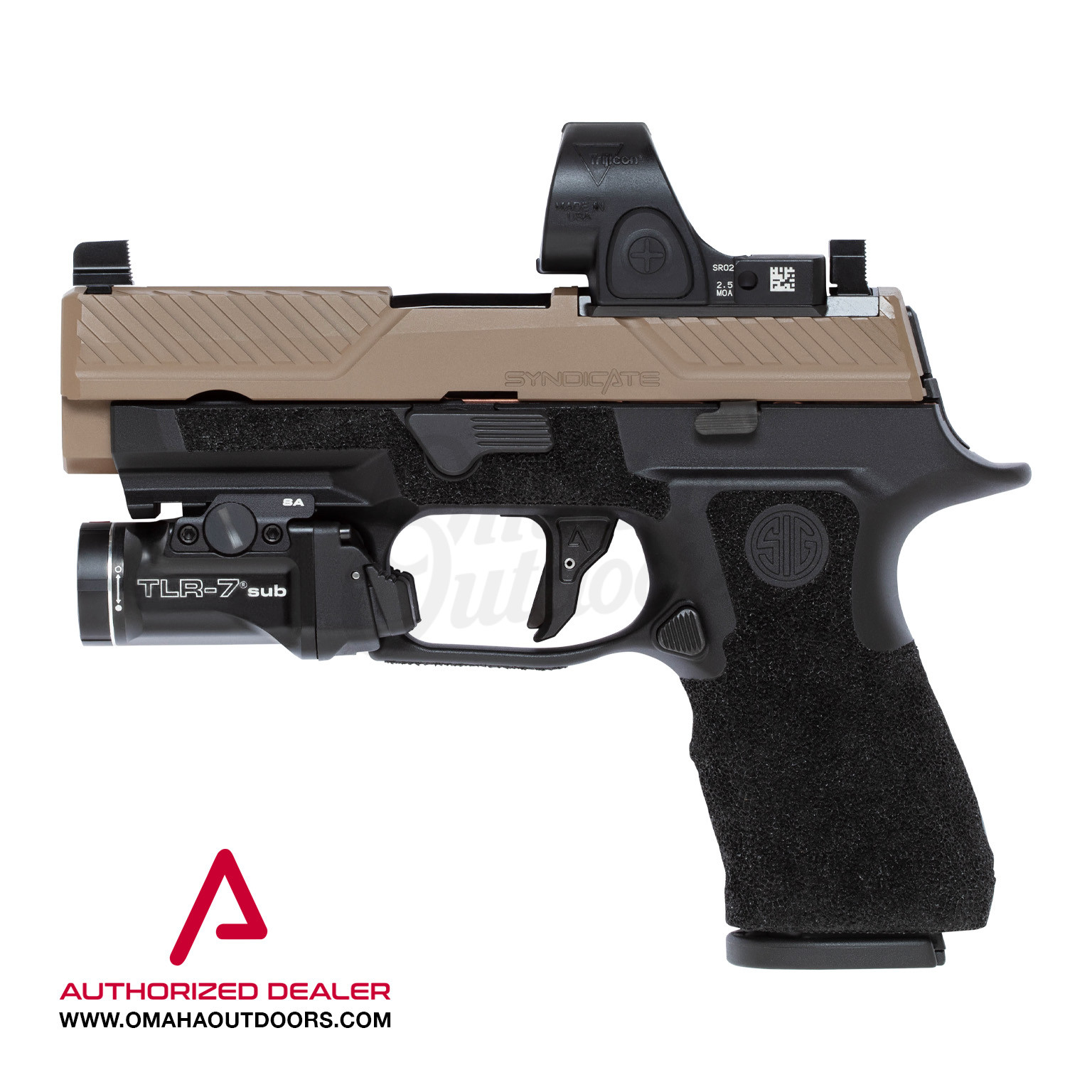 Agency Arms P320 X Compact S1 Field Fde Mid Line Dlc Sro Tlr 7 Sub Omaha Outdoors 3023