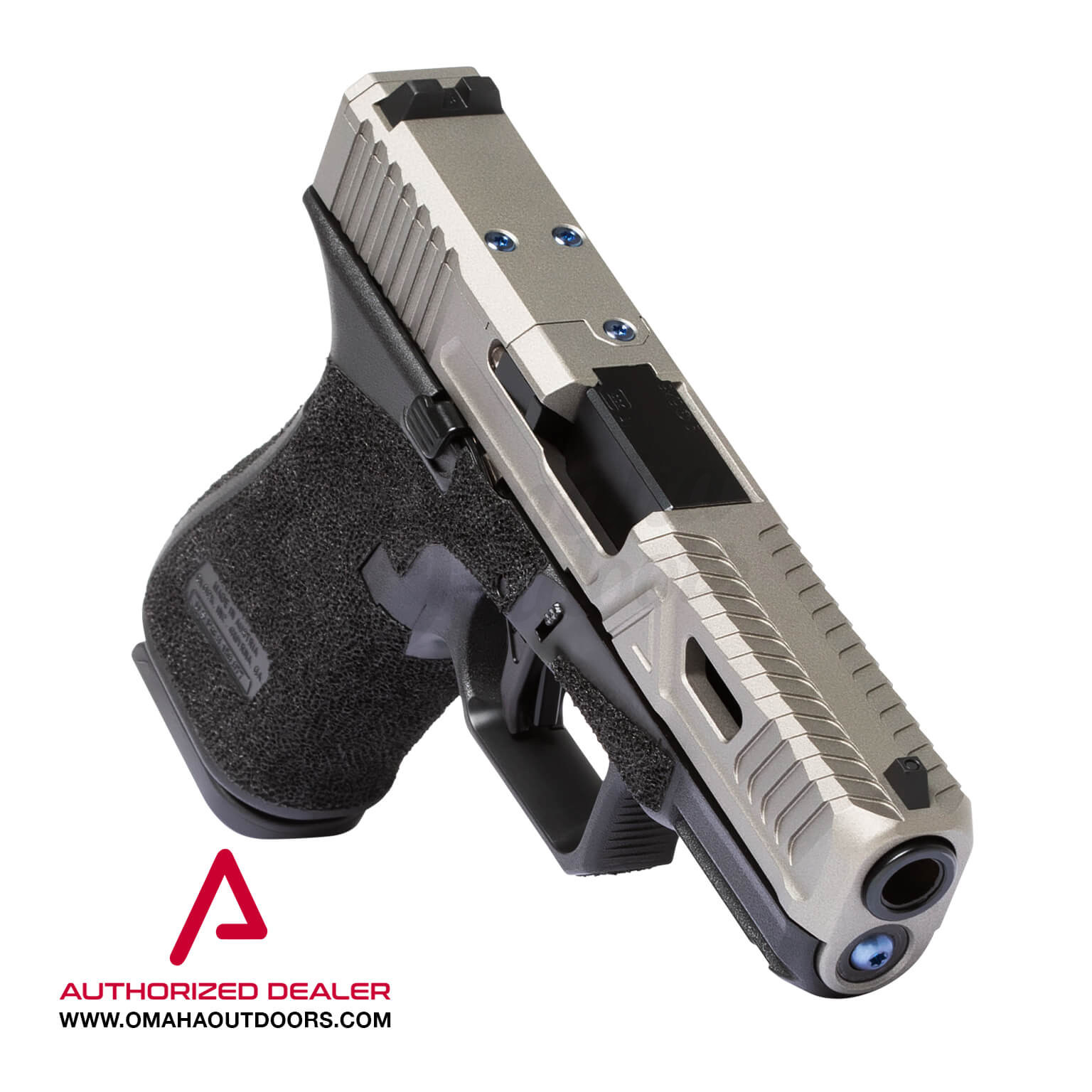 Agency Arms Mod Glock Gen Bonesaw Pistol Hybrid Pistol Rd Gray Aos Slide Omaha Outdoors