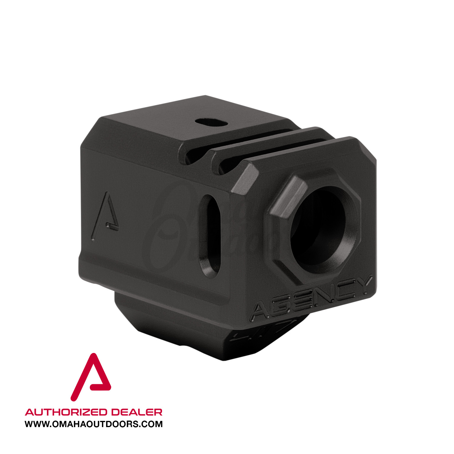 Agency Arms 417 Dual Port Compensator Glock 17 19 34 Gen 3 9mm 1/2