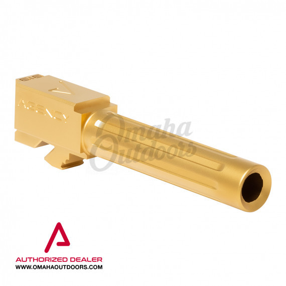 Agency Arms Midline Barrel Glock 19 Gen 5 Gold TiN - Omaha Outdoors