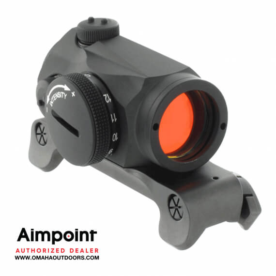 Aimpoint Micro H-1 Reflex Red Dot Sight Blaser Saddle Mount 2 MOA ...