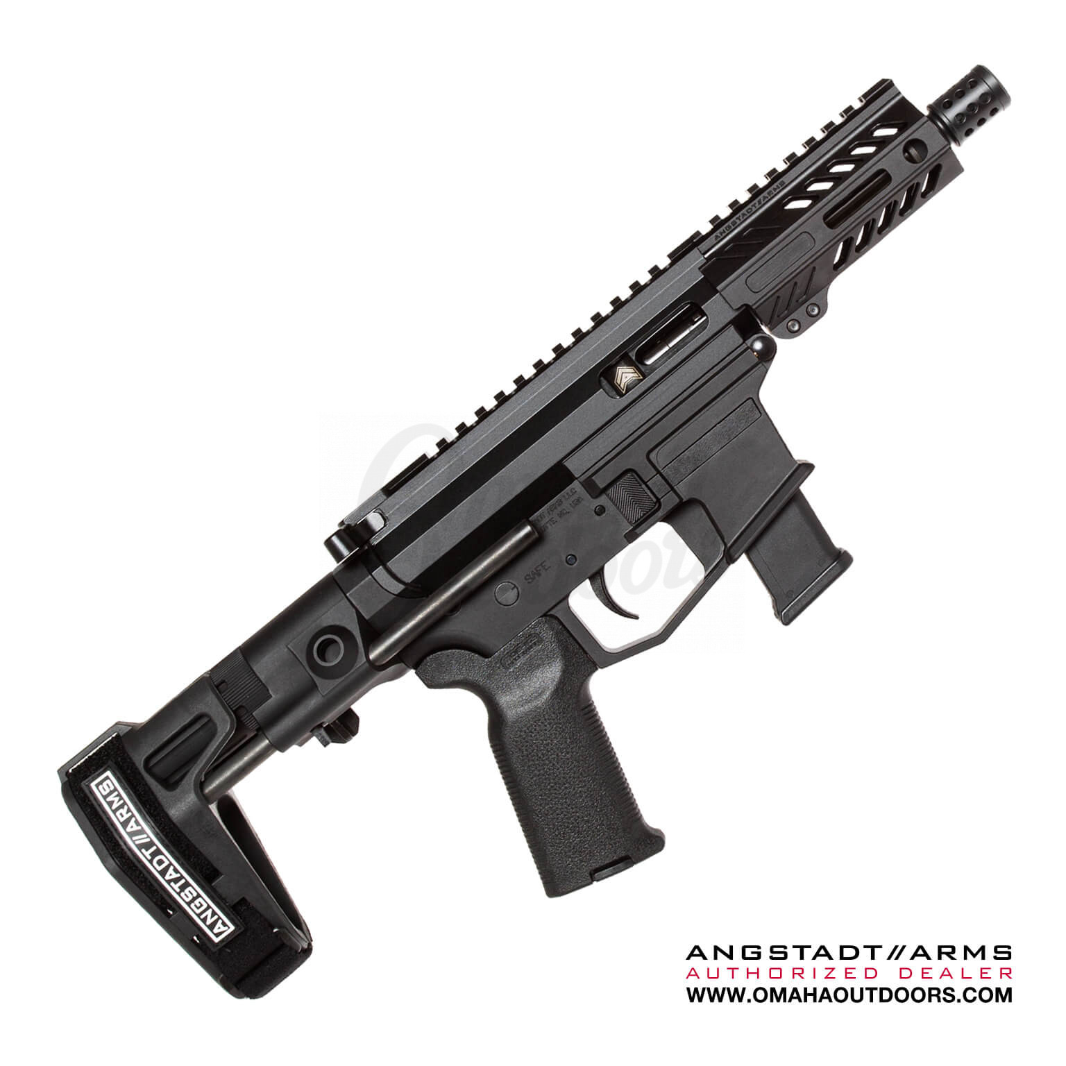 Angstadt Arms UDP-9 Pistol 4.5″ 9mm 15 RD M-LOK Maxim CQB Brace AAUDP09M04