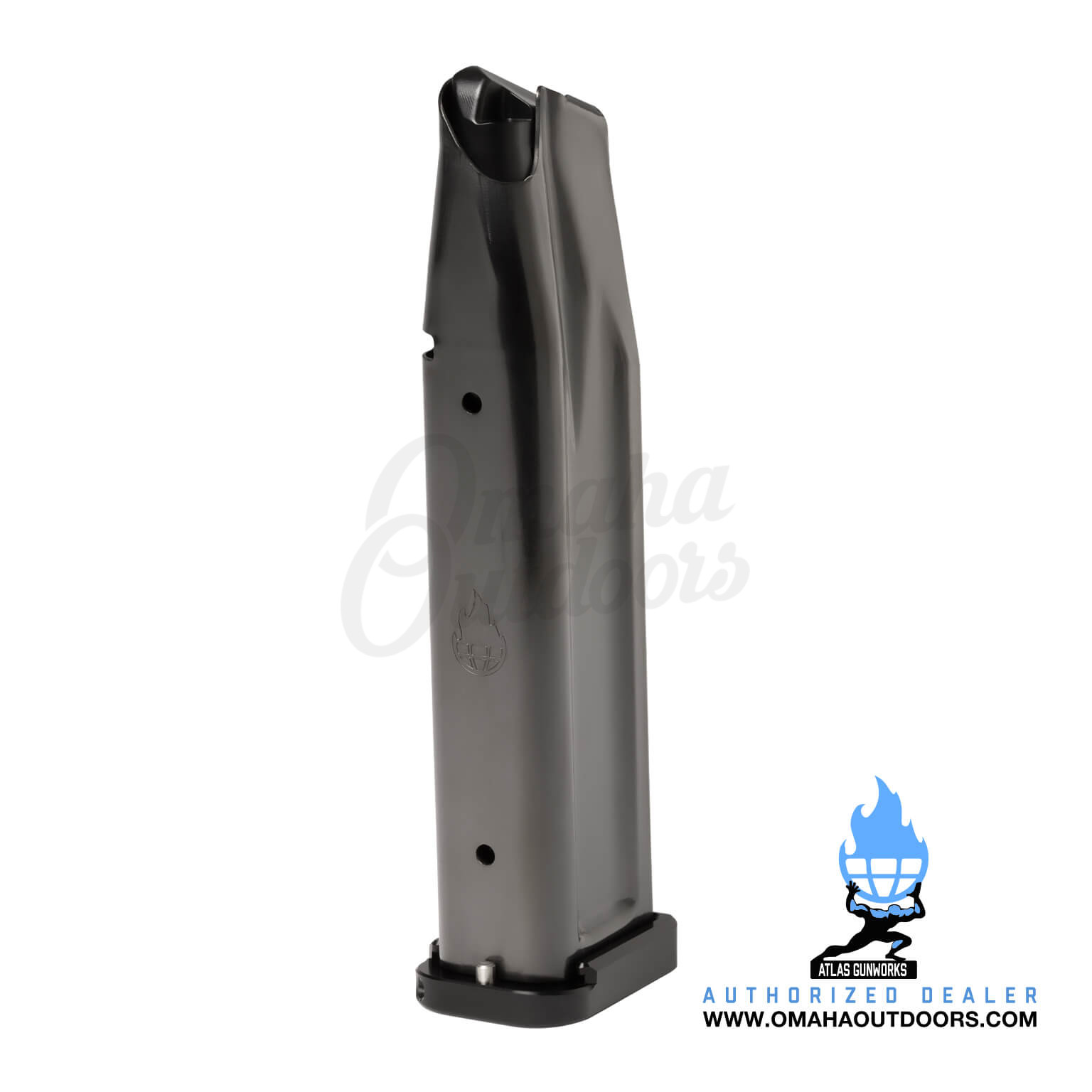 Atlas Gunworks 21 Round 9mm Magazine 140mm DLC Slidelock