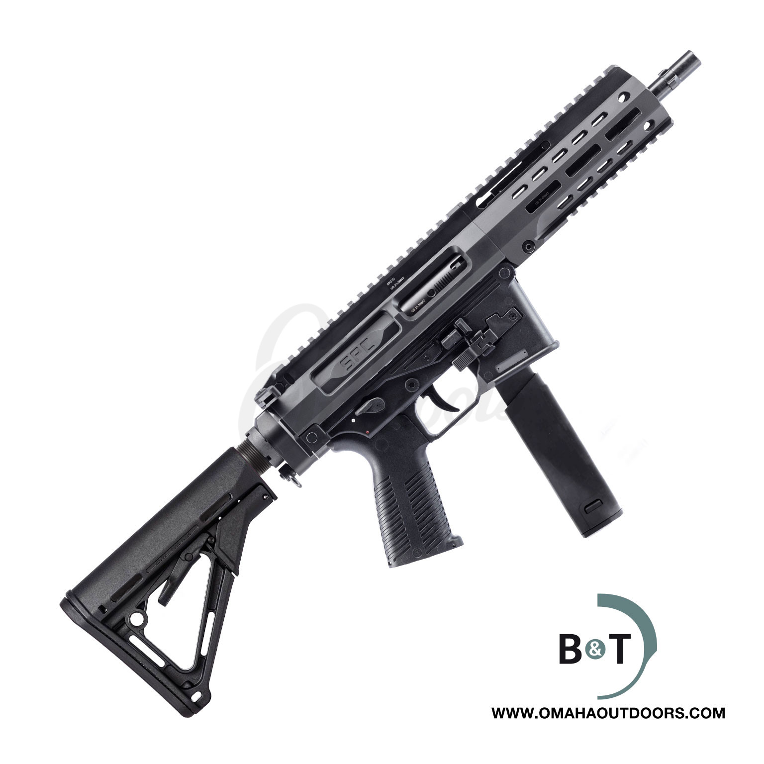 B&T SPC10 SBR With Retractable Stock - Omaha Outdoors