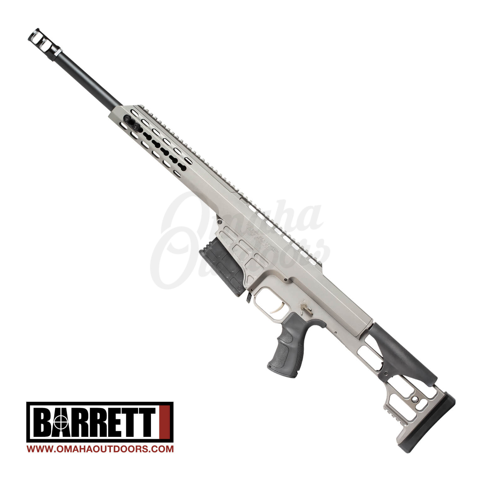 Barrett 50 BMG Rifle finished in Coyote M17 Tan