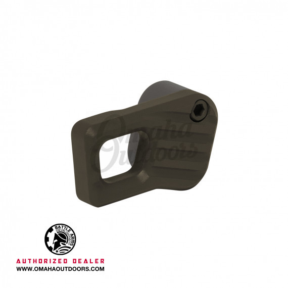 Battle Arms Enhanced Modular Magazine Release Large OD Green - Omaha ...