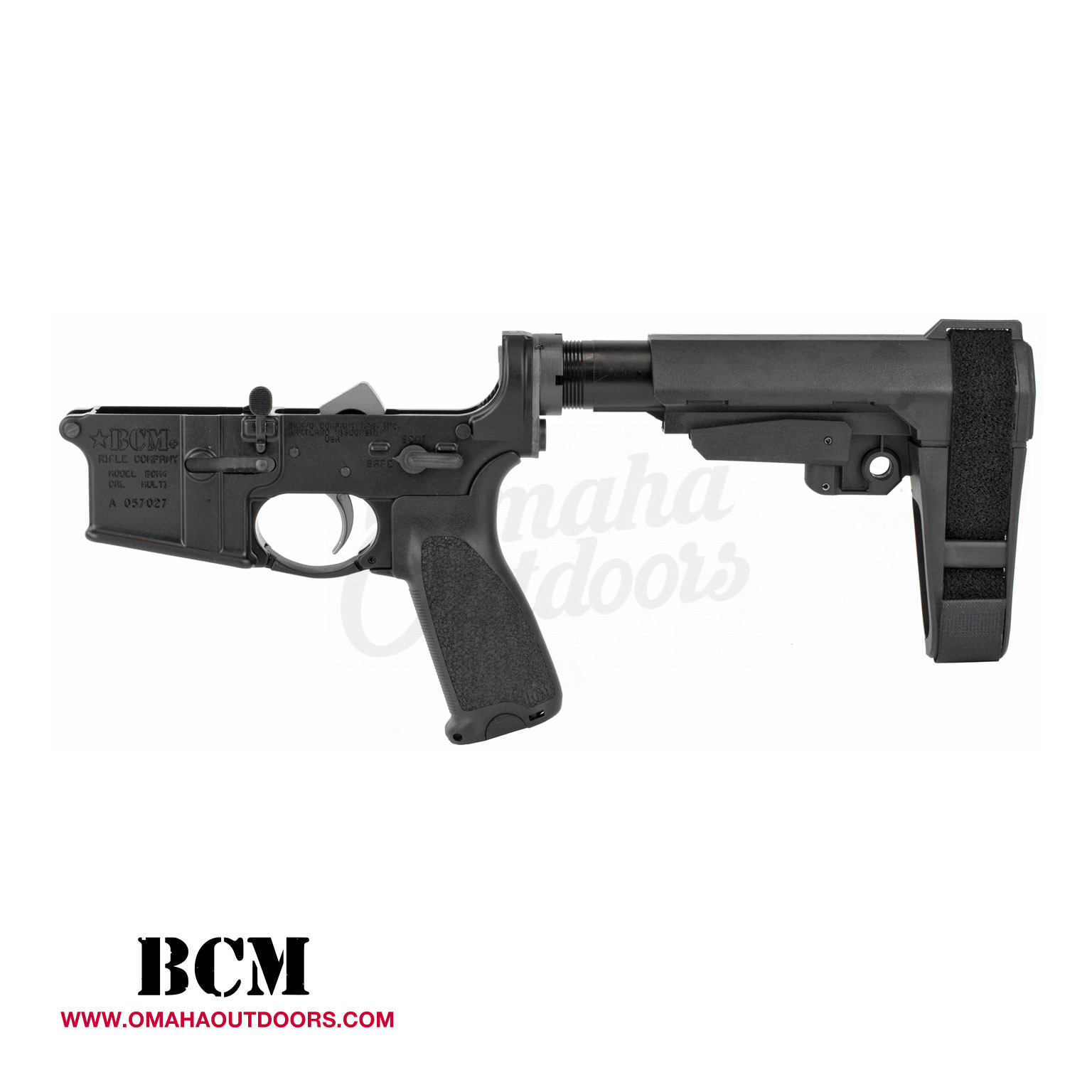 Bravo Company Bcm Ar 15 Complete Pistol Lower Receiver Sba3 8886