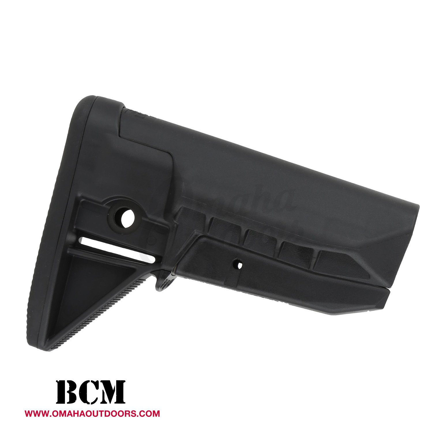 Bravo BCM SOPMOD MOD 0 Style Rifle Polymer Buttstock Stock BCM-GFS-MOD0-SPMD-BLK 