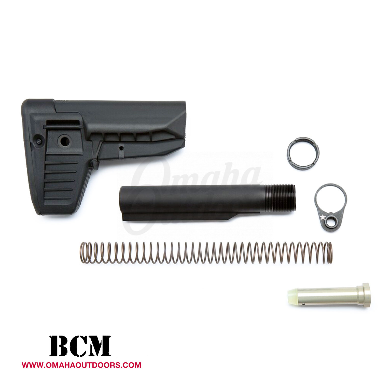 AR-15 Pink Cerakote SOPMOD Stock Buffer Kit